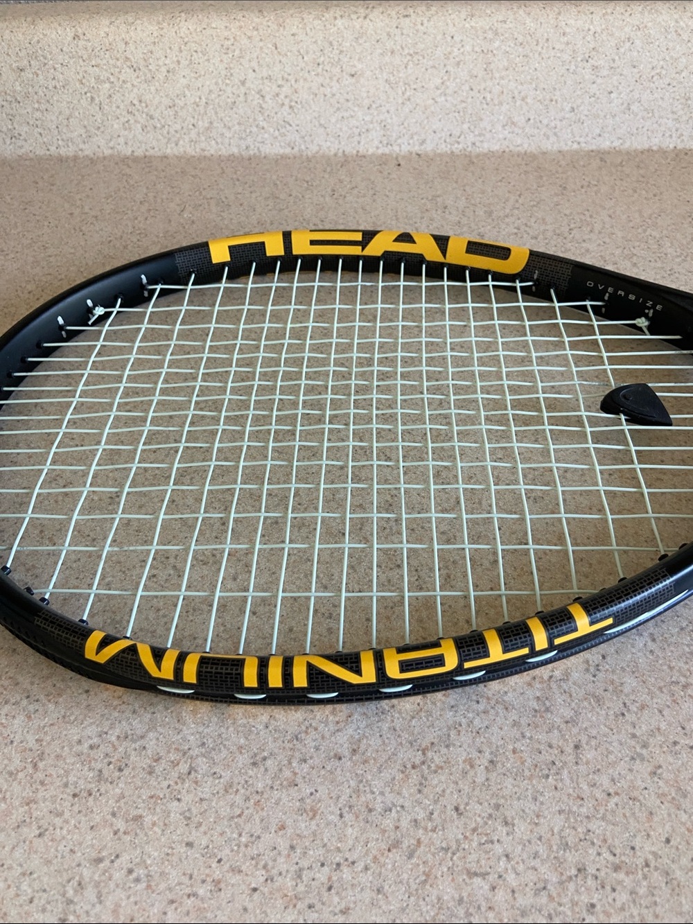 Head Ti.S1 Pro Titanium Oversize Tennis Racquet 4 1/2 Grip w Cover